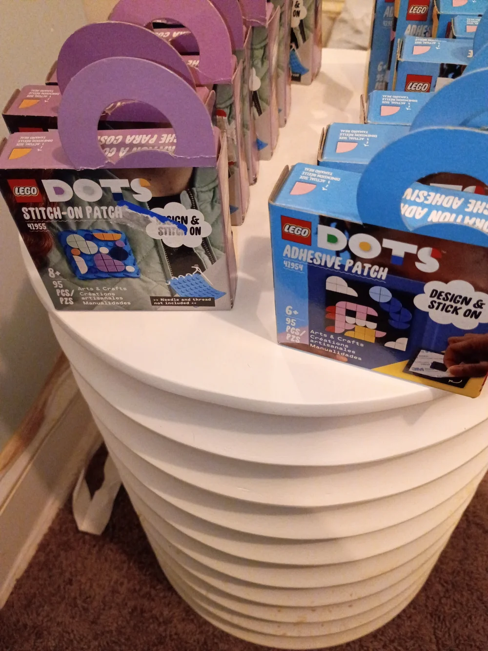 LEGO DOTS Stitch-On Patch - Blue & Purple